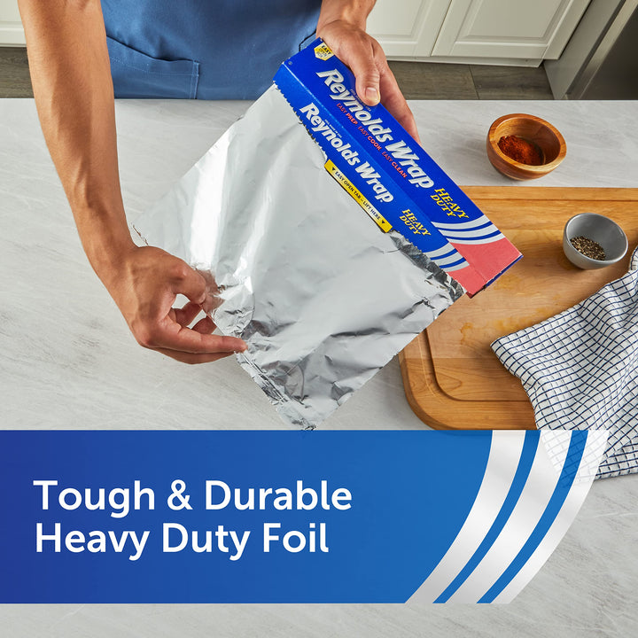 Wrap Heavy Duty Aluminum Foil, 130 Square Feet