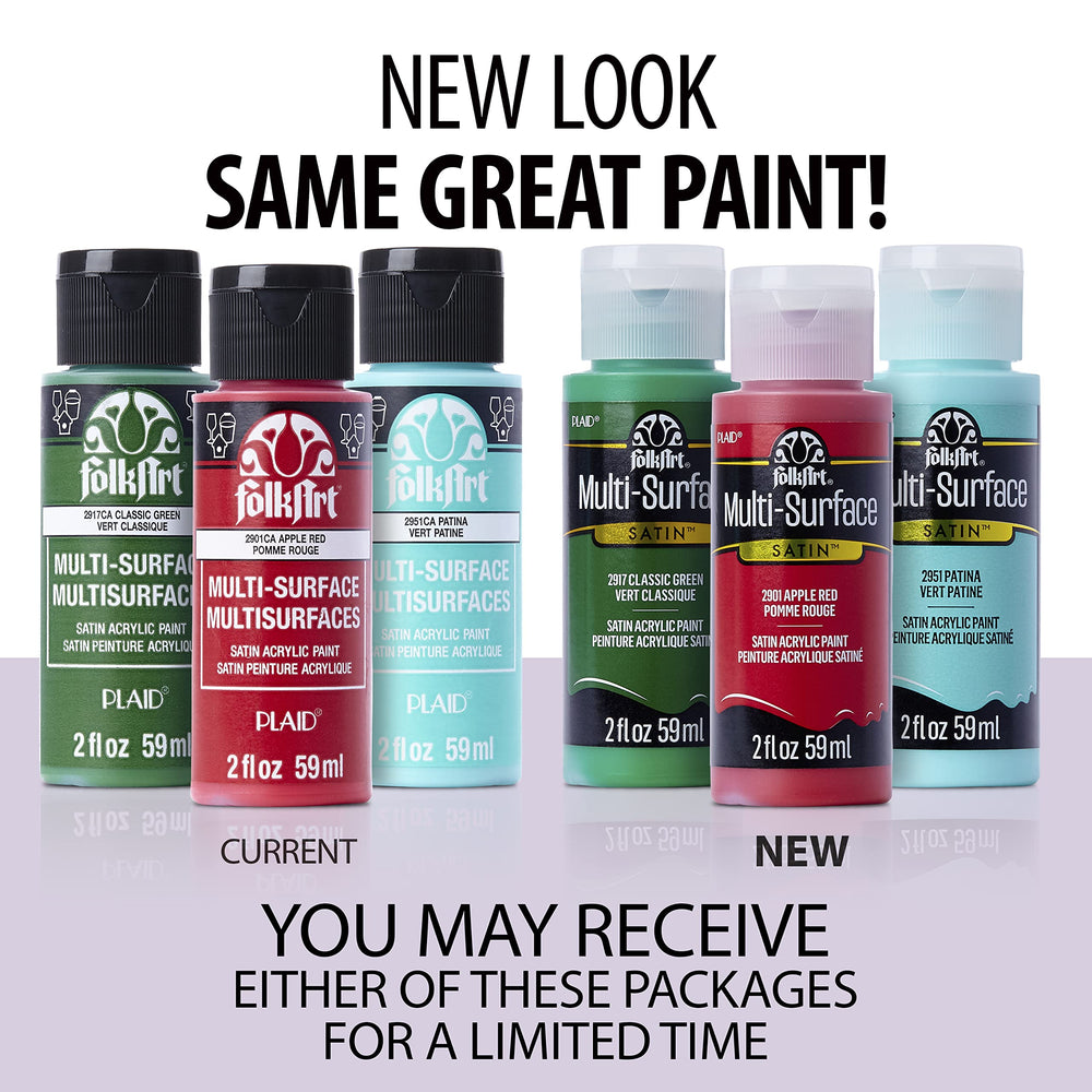 Multi Surface Acrylic Paint, 2 oz, Blue Peacock 2 Fl Oz