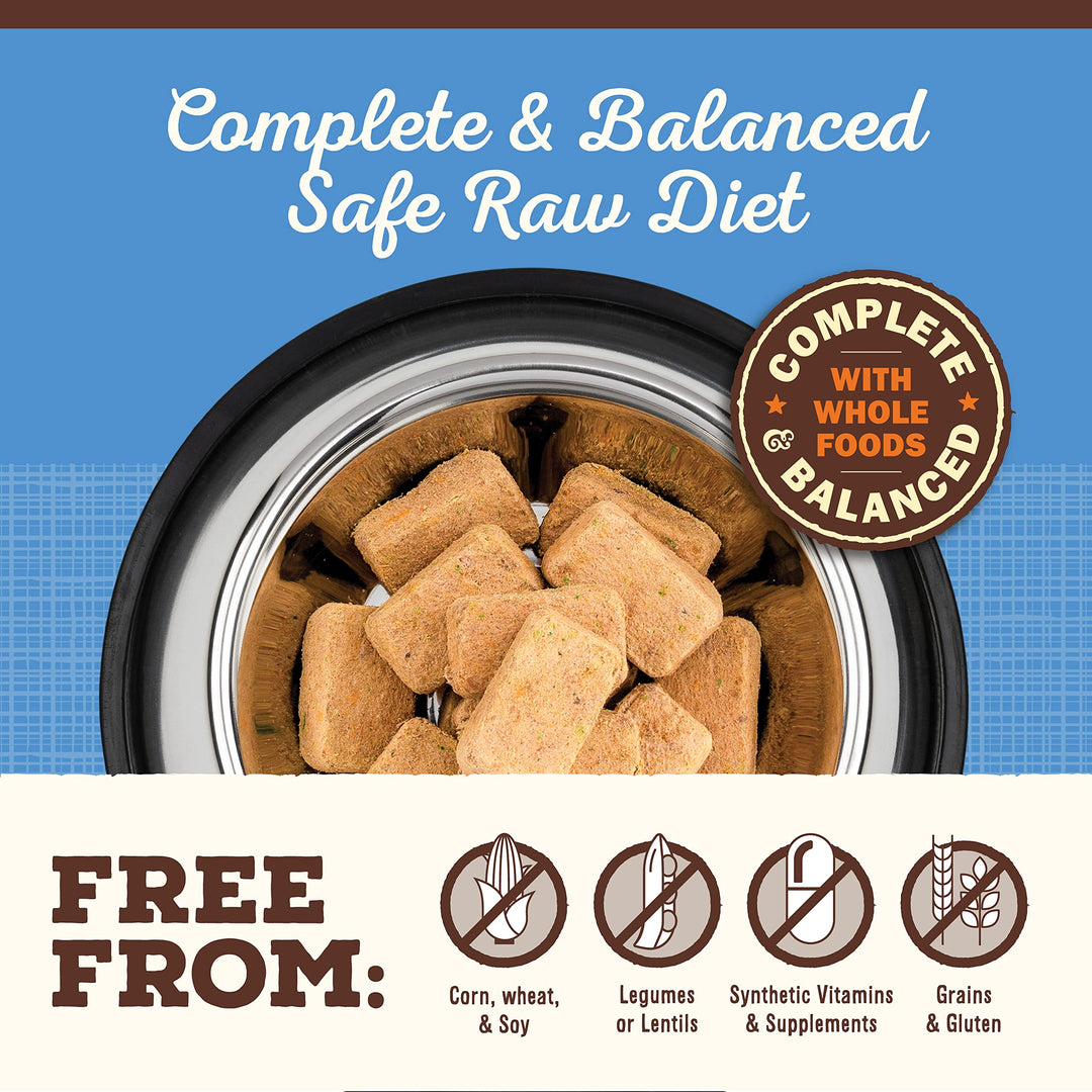 Primal Freeze Dried Raw Dog Food Nuggets, Duck, Complete & Balanced Meal, Also Use as Topper or Treat, Premium, Healthy, Grain Free, High Protein Raw Dog Food, 14 oz