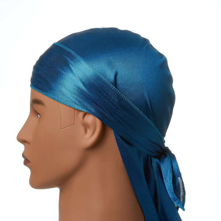 RED Power Wave Silky Satin Durag Extra Long Tails