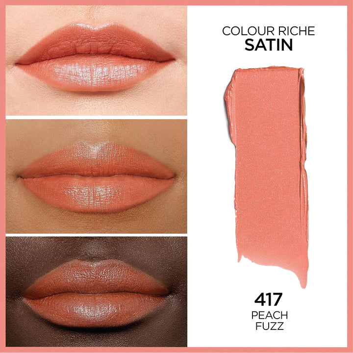 L'Oreal Paris Colour Riche Lipcolour, Peach Fuzz, 1 Count