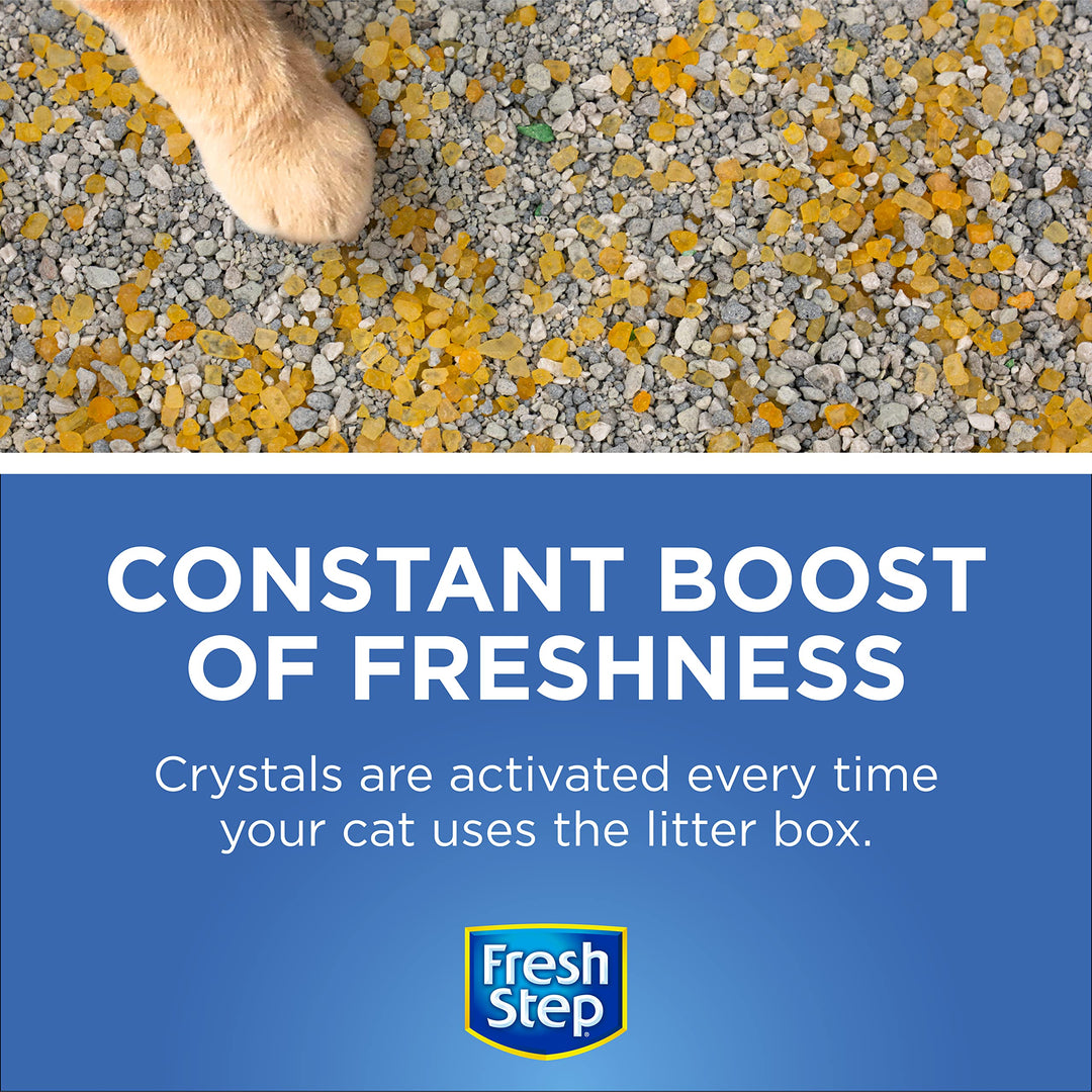 Cat Litter Crystals In Summer Breeze Scent | Cat Litter Box Deodorizer | Combats Cat Odors and Neutralizes Smells to Keep Your Home Clean, 15 Ounce (Pack of 3) (Packaging May Vary)