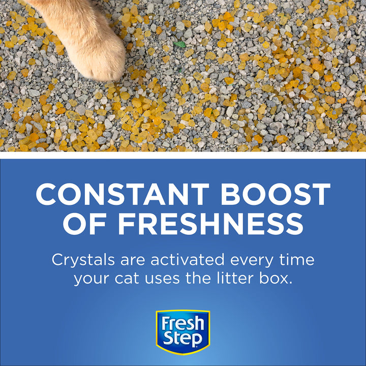 Cat Litter Crystals In Summer Breeze Scent | Cat Litter Box Deodorizer | Combats Cat Odors and Neutralizes Smells to Keep Your Home Clean, 15 Ounce (Pack of 3) (Packaging May Vary)