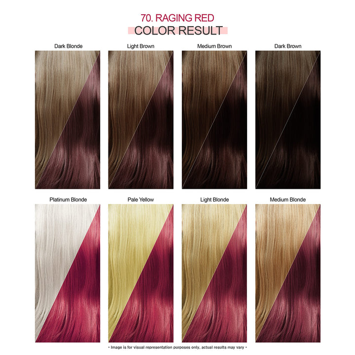 Creative Image Hair Color #70 Raging Red AD
