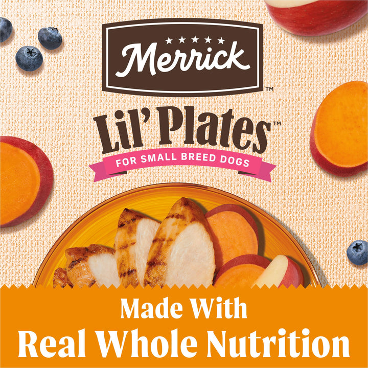 Lil’ Plates Premium Grain Free Dry Dog Food For Small Dogs, Real Chicken And Sweet Potato Kibble - 12.0 lb. Bag