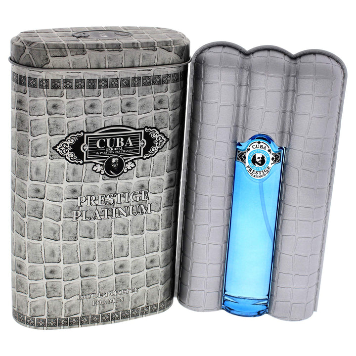 Prestige Platinum , 3 oz Eau De Toilette Spray for Men