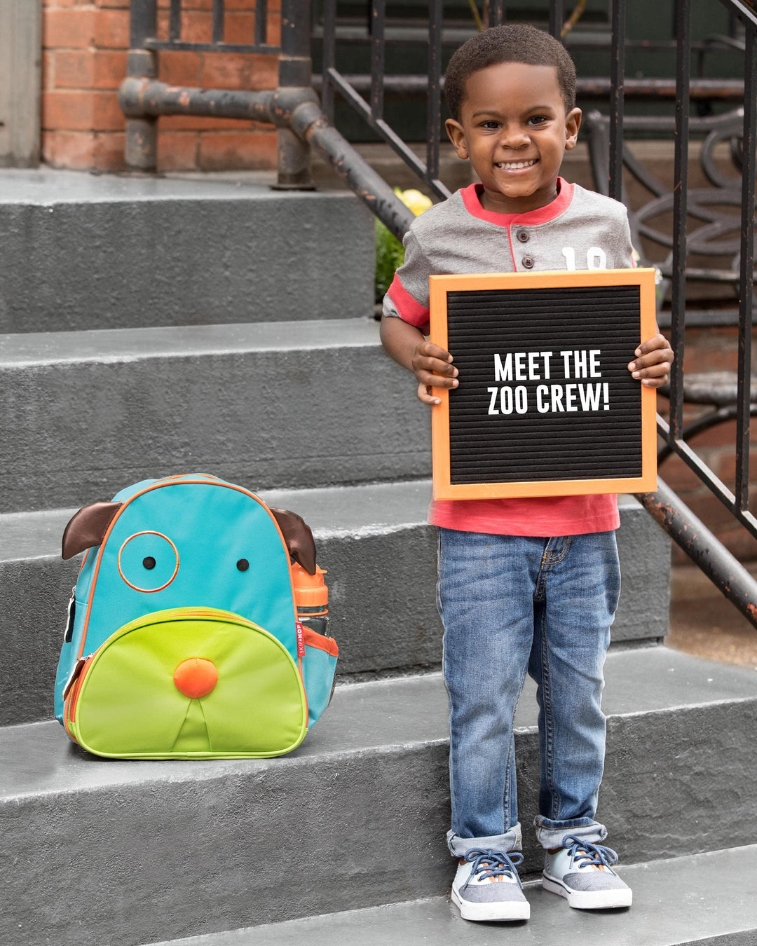 Toddler Backpack, Zoo Preschool Ages 3-4, Dog