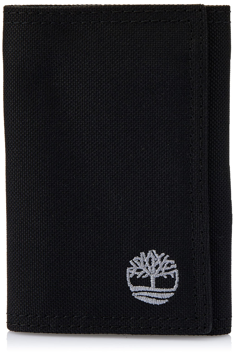 Men's Trifold Nylon Wallet, Black, One Size