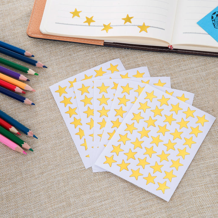 Star Stickers 1750 Count Self-Adhesive Stickers Stars