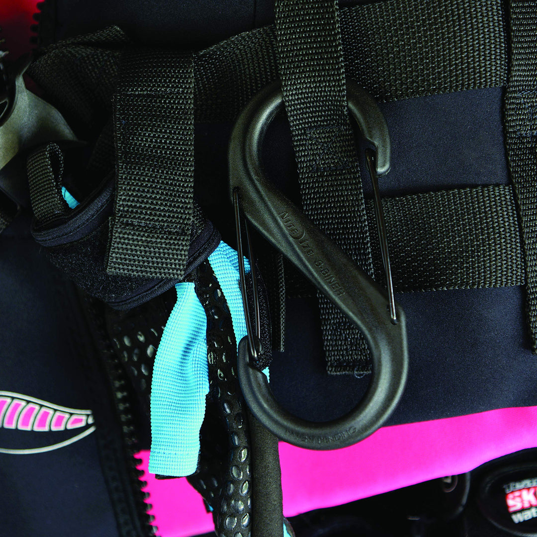 SBP6-03-01BG S-Biner Carabiner, Size #6, Black