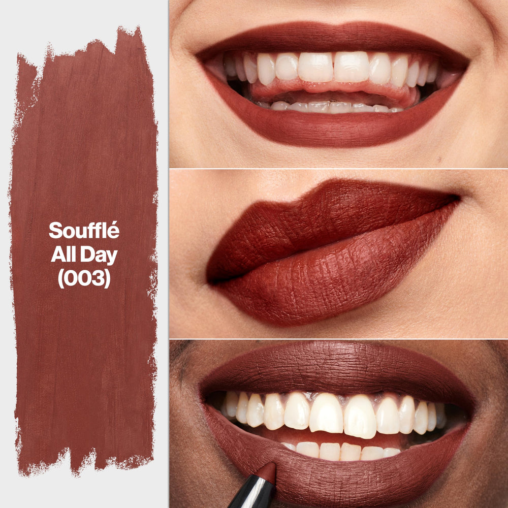 Revlon ColorStay Matte Lite Crayon Lipstick with Built-in Sharpener, Smudgeproof, Water-Resistant Non-Drying Lipcolor