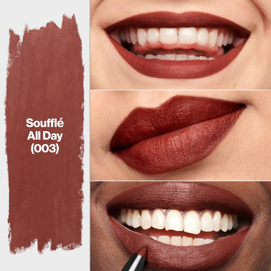 Revlon ColorStay Matte Lite Crayon Lipstick with Built-in Sharpener, Smudgeproof, Water-Resistant Non-Drying Lipcolor