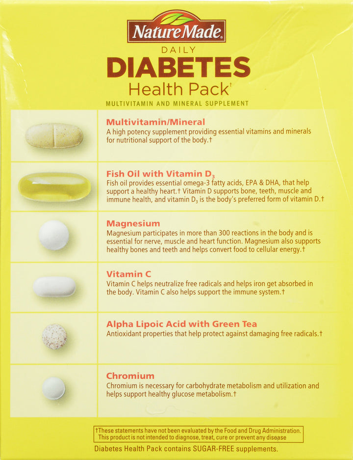 Diabetes Health Pack, 30-Count