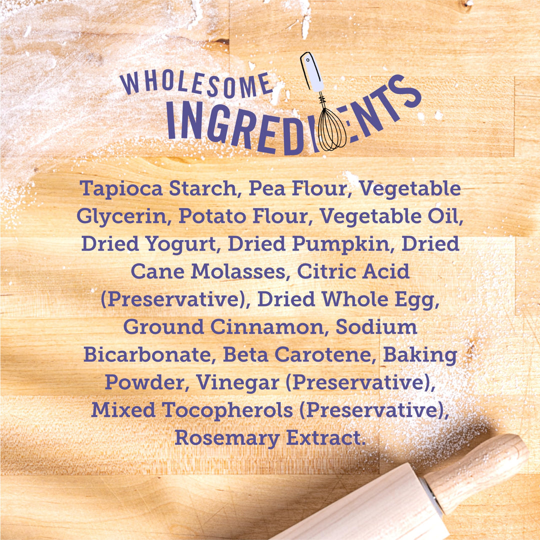 Grain Free Wafers Baked Dog Treats, Pumpkin, 13 oz