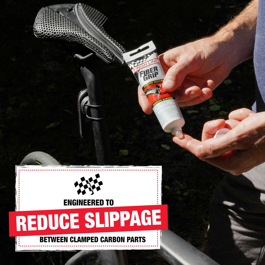 Fiber Grip Carbon Fiber Bicycle Assembly Gel, 1.75-Ounce Tube