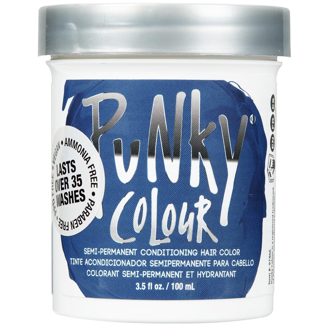 Midnight Blue Semi Permanent Conditioning Hair Color, 3.5oz