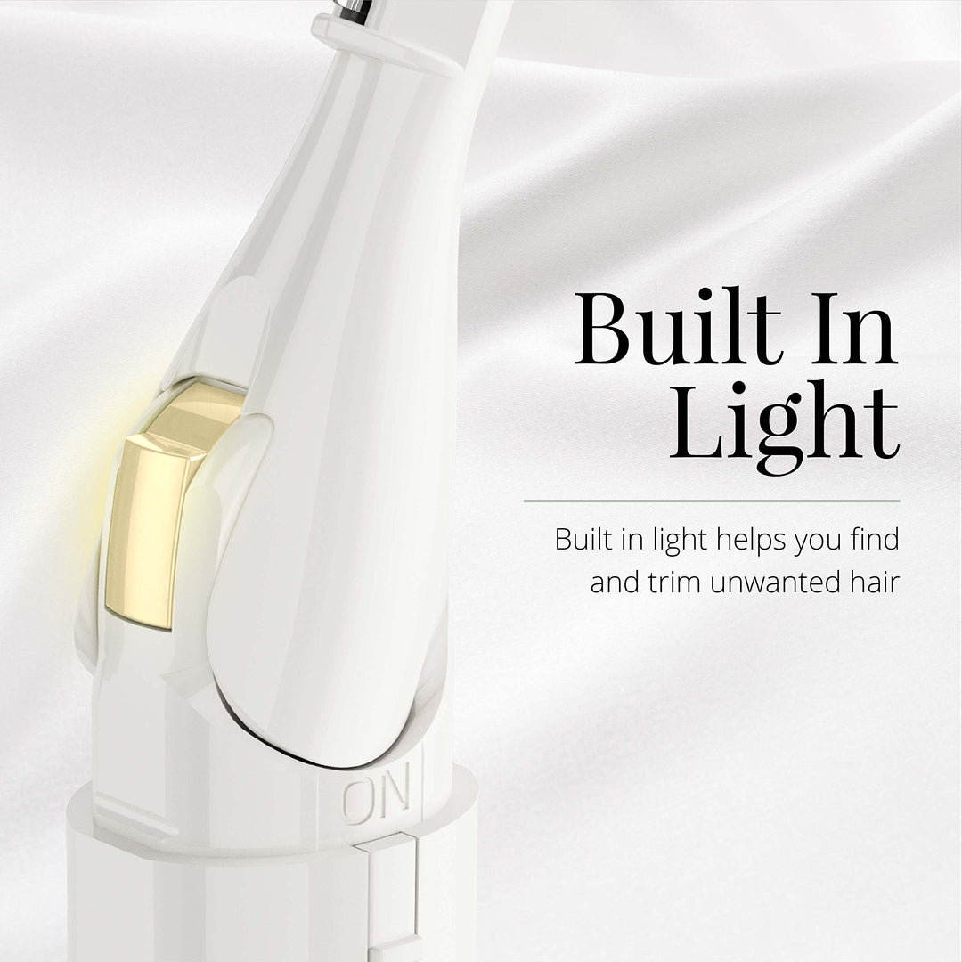 Smooth & Silky Facial Pen Trimmer, Women's Detail Trimmer, MPT3800SSH Color: White