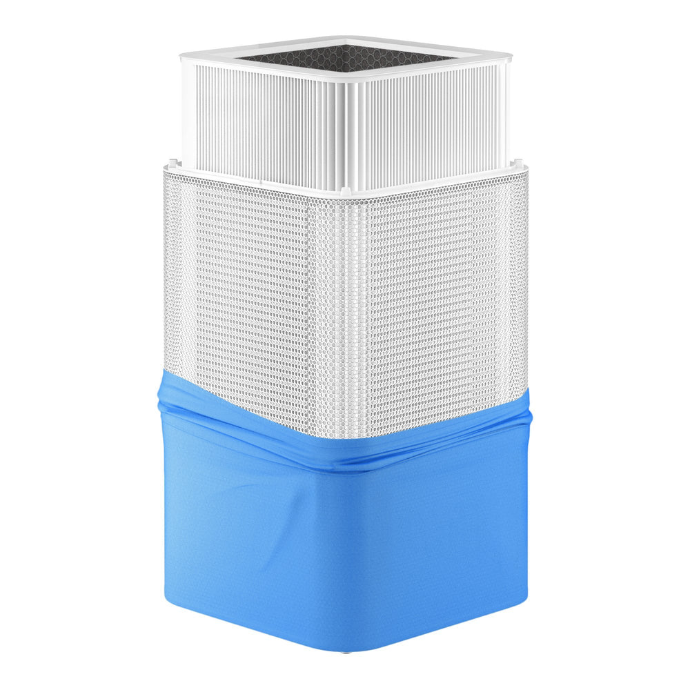BLUEAIR Blue Pure 121 Pre-filter, Washable Fabric Traps Pollen Pet Hair Dust, Diva Blue