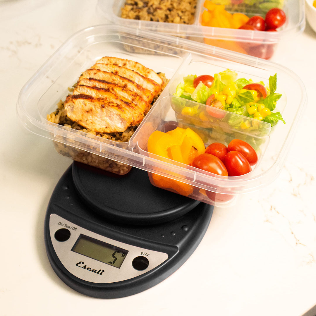 Primo Digital Kitchen Scale 11Lb/5Kg, Black