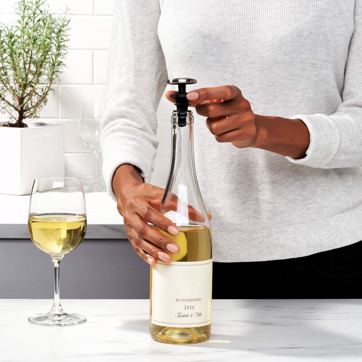 SteeL Expanding Wine Stoppers, 2 Count