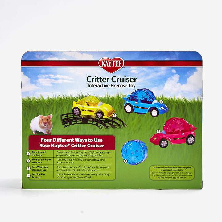 Critter Cruiser Pet Powered Exercise Car for Hamsters and Gerbils
