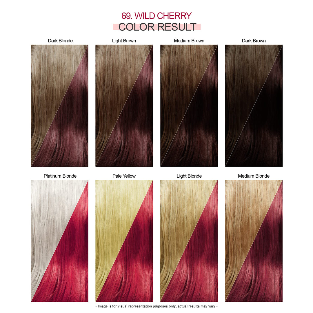 Shining Semi Permanent Hair Colour, 69 Wild Cherry