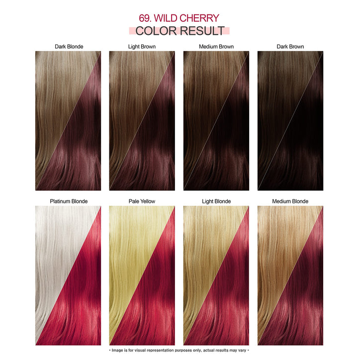 Shining Semi Permanent Hair Colour, 69 Wild Cherry