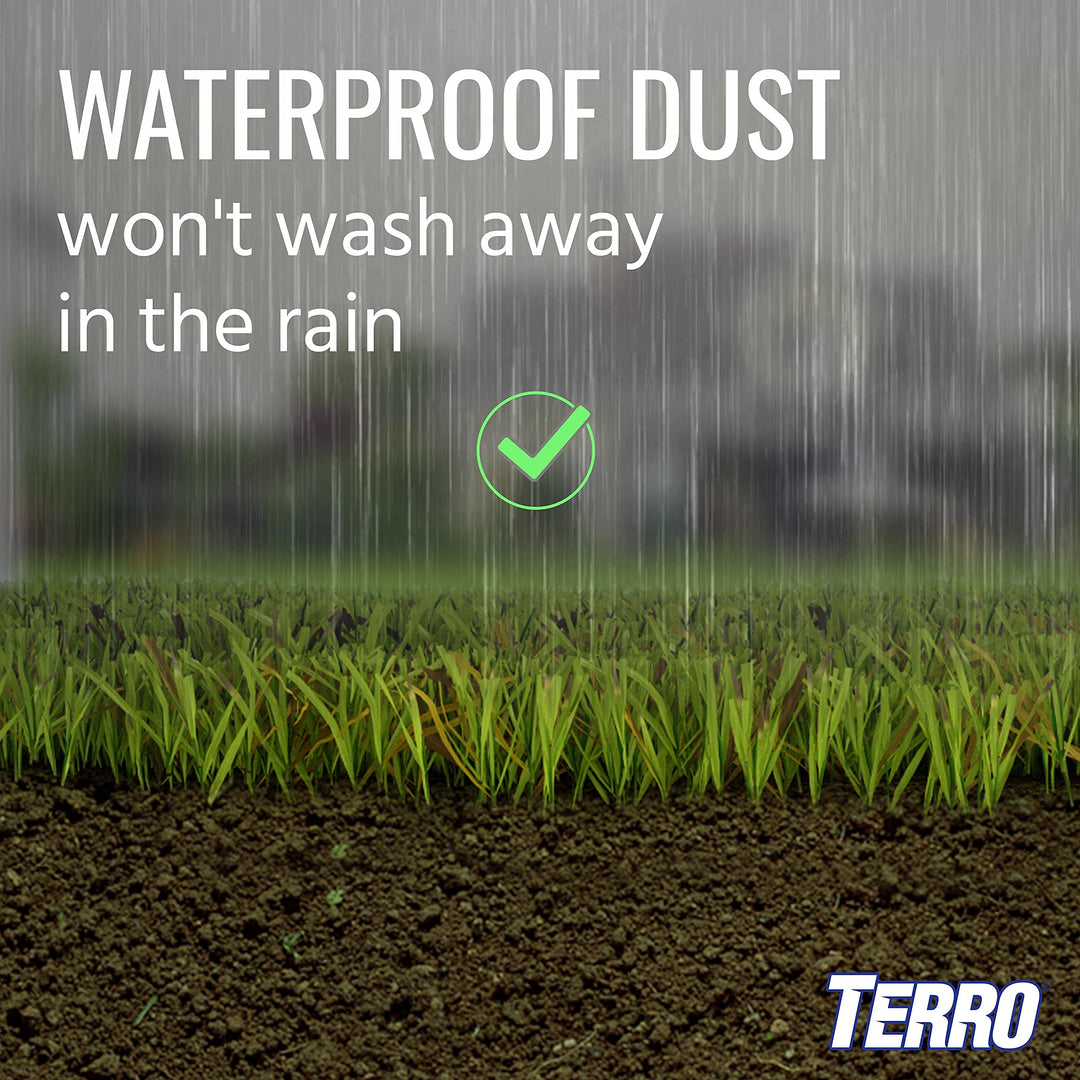 TERRO T600 Ant Dust Powder Killer for Indoors and Outdoors - Kills Ants, Fire Ants, Carpenter Ants, Roaches, Spiders, and Other Insects , 1lb