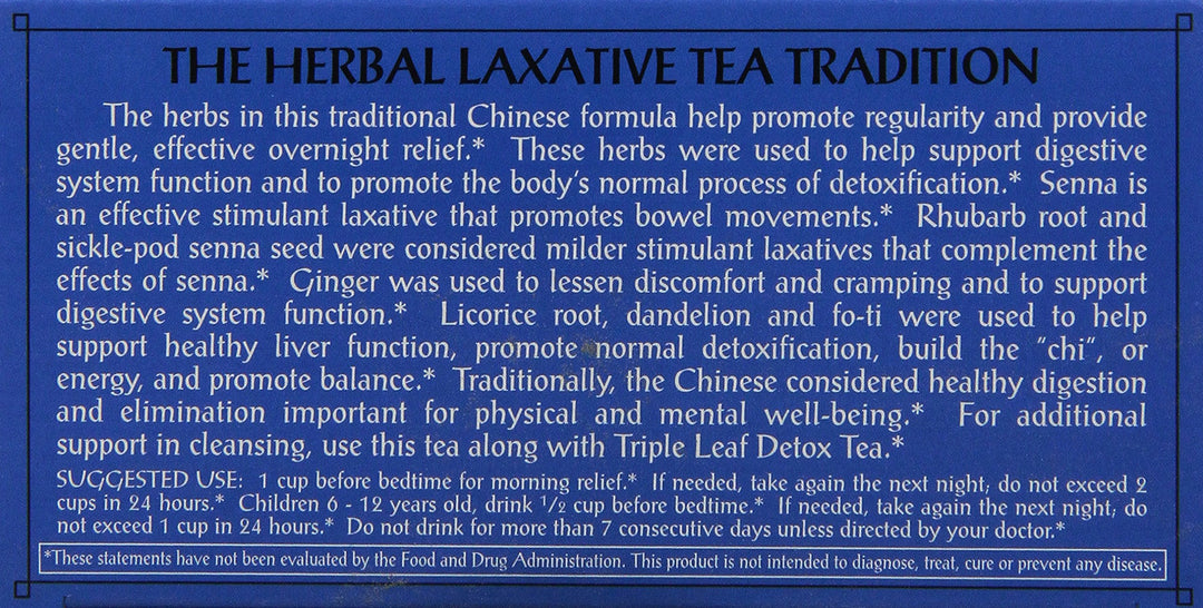 Tea Herbal Laxative 20 bag