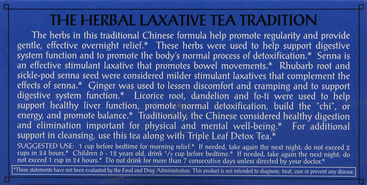 Tea Herbal Laxative 20 bag