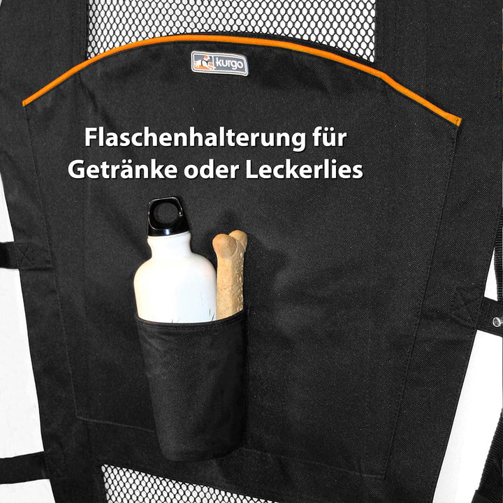 Backseat Dog Barrier for Cars & SUV, Automotive Pet Barrier, Backseat Barrier for Dogs, Reduce Distractions While Driving, Mesh Opening, Easy Installation, Storage Pockets, Universal Fit
