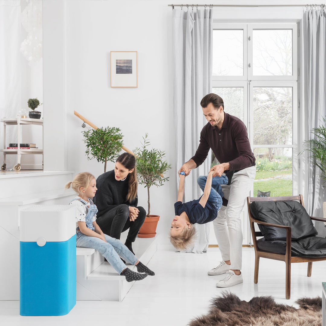 BLUEAIR Blue Pure 121 Pre-filter, Washable Fabric Traps Pollen Pet Hair Dust, Diva Blue