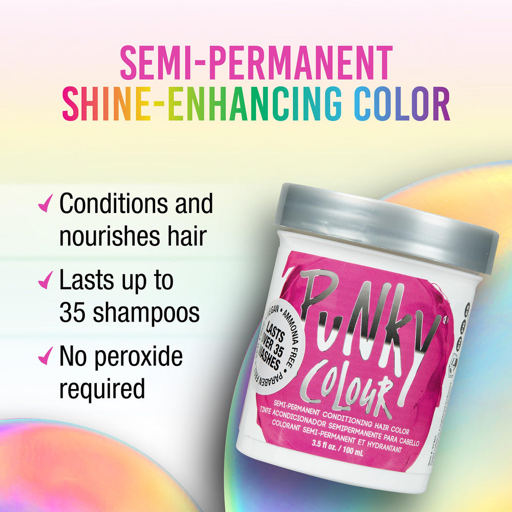 Jerome Russell Semi Permanent Hair Color Conditioning, 100Ml - Flamingo Pink (Pack Of 1)