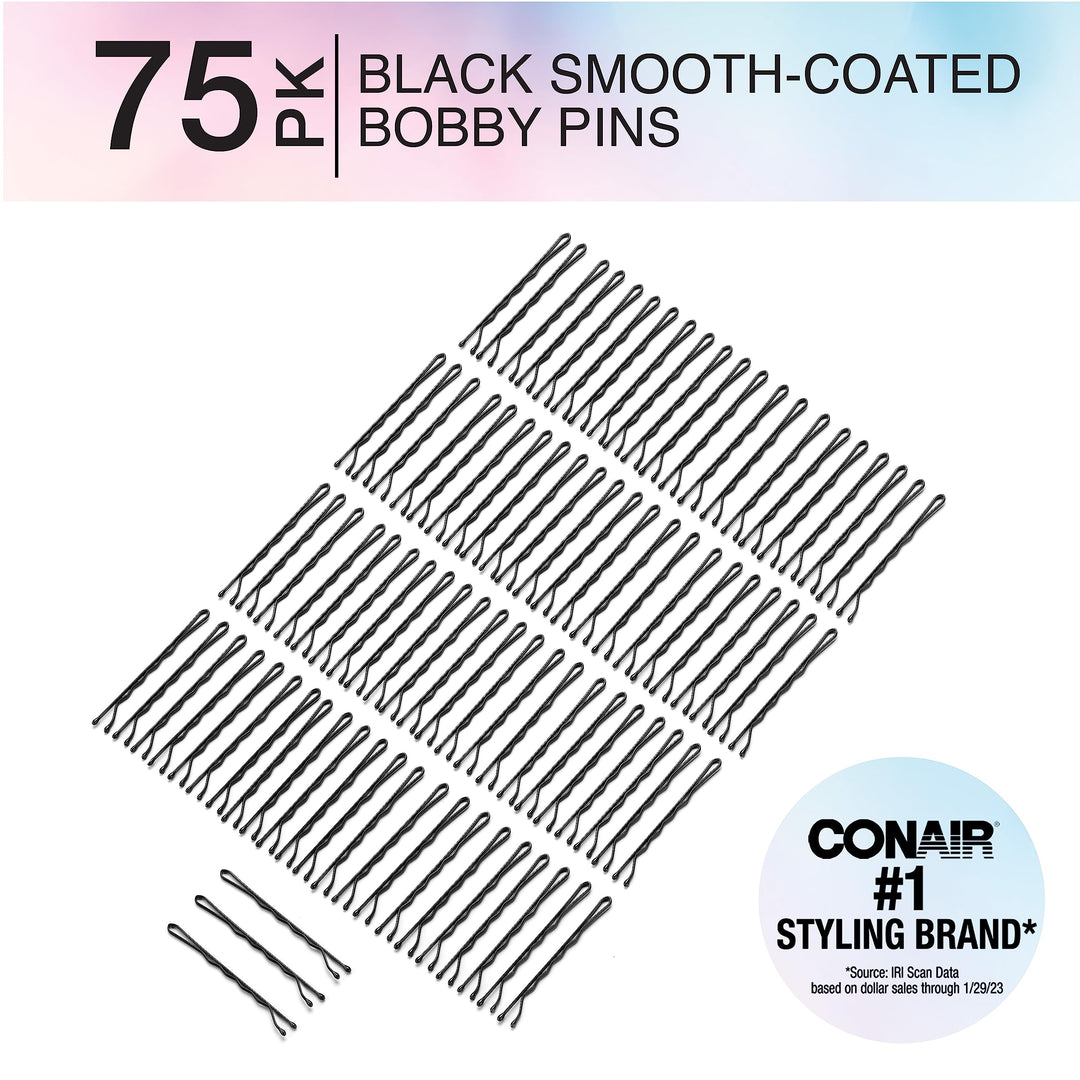 Color Match Bobby Pins, Black