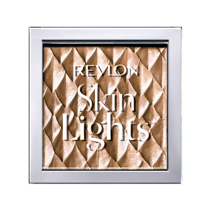 Revlon Skinlights Prismatic Powder Highlighter, Lightweight, Super-Smooth Buildable Shimmer, Daybreak Glimmer (201), 0.28 Oz
