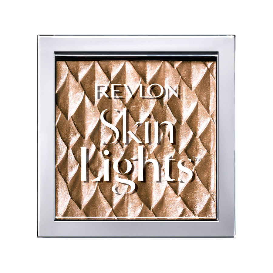 Revlon Skinlights Prismatic Powder Highlighter, Lightweight, Super-Smooth Buildable Shimmer, Daybreak Glimmer (201), 0.28 Oz