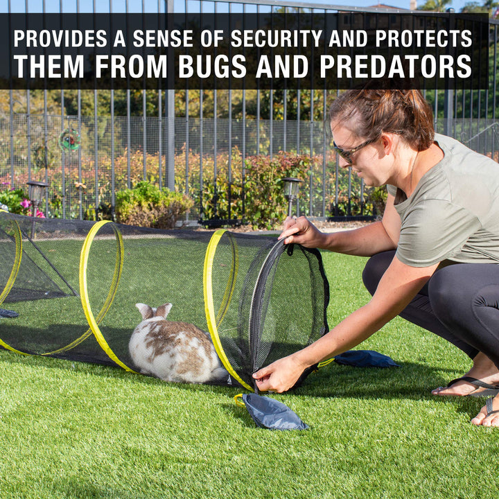 Outdoor Cat Enclosures For Indoor Cats (Portable Tent, Outdoor Cat Tent, Tunnel, and Playhouse) Play Tents for Cats & Small Animals