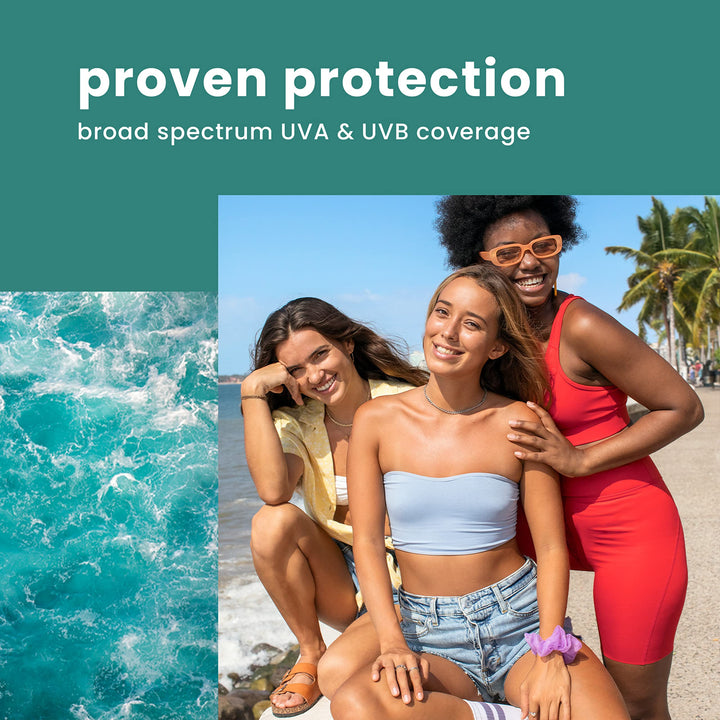 Skin Defense Sunscreen Lotion SPF 50, 6oz | SPF 50 Sunscreen Lotion with Green Tea Extract, Sunscreen Body Lotion, Oxybenzone Free Sunscreen, 6oz