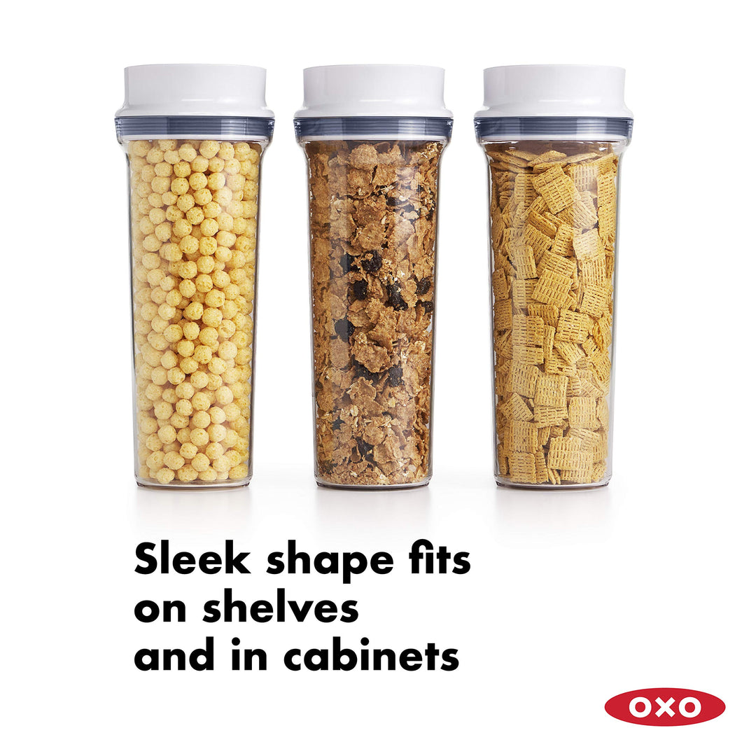 Good Grips Airtight POP Small Cereal Dispenser (2.5 Qt),2.5qt,2.5 Qt - Granola