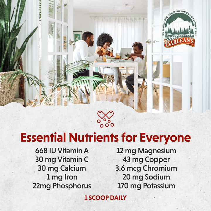 Barlean's Organic Greens Powder, Fruits and Veggies Superfood Supplement with Green Food Protein, Probiotic Blend and Fiber for Athletic Endurance and Daily Health, 8.47 oz