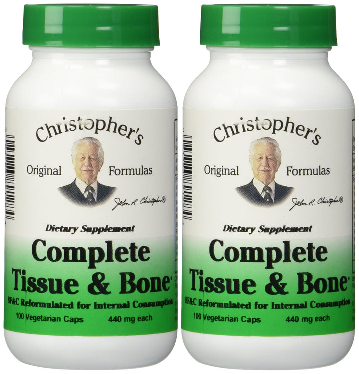 Dr. Christophers Formulas Complete Tissue and Bone 100 X 2