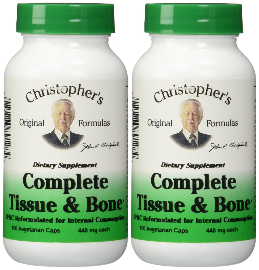 Dr. Christophers Formulas Complete Tissue and Bone 100 X 2