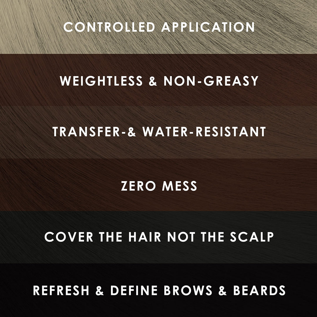 Temptu Airbrush Root-touch Up & Hair Color Brown/Black, 0.5 Fl Oz