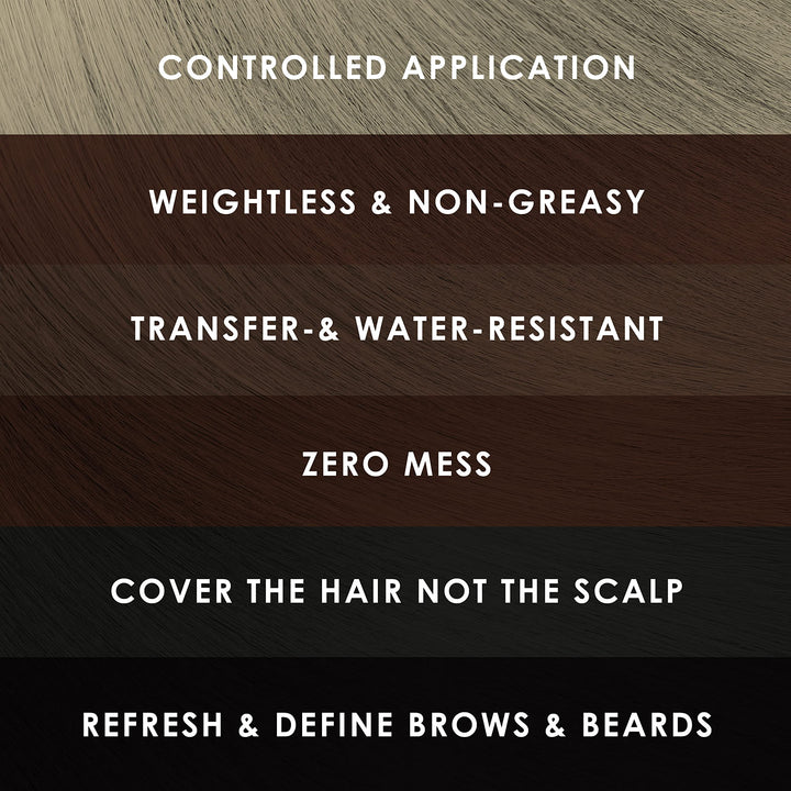 Temptu Airbrush Root-touch Up & Hair Color Brown/Black, 0.5 Fl Oz