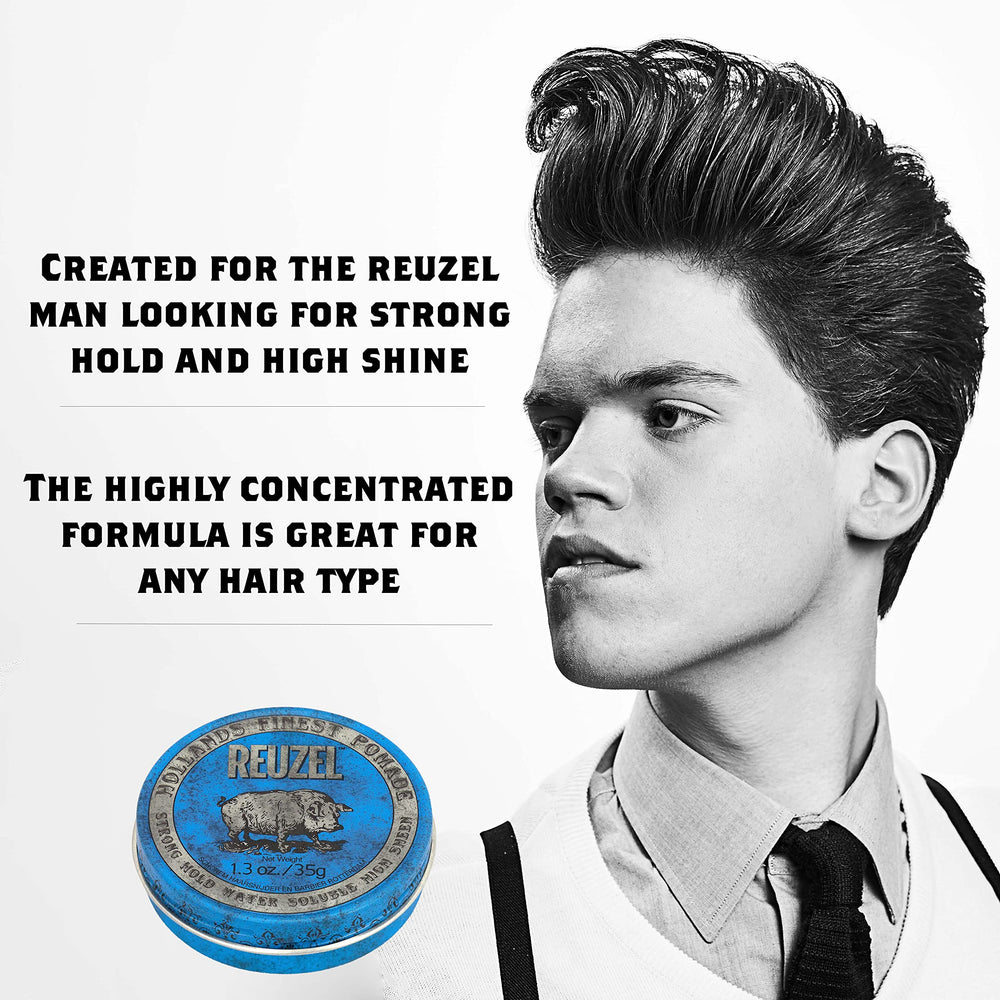Blue Hair Pomade Piglet 1.3oz