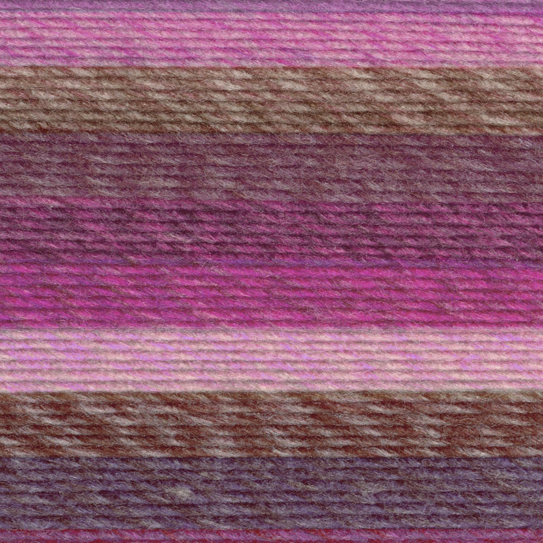 Ferris Wheel Yarn, Multicolor Yarn for Knitting, Crocheting, and Crafts, 1-Pack, Wild Violets