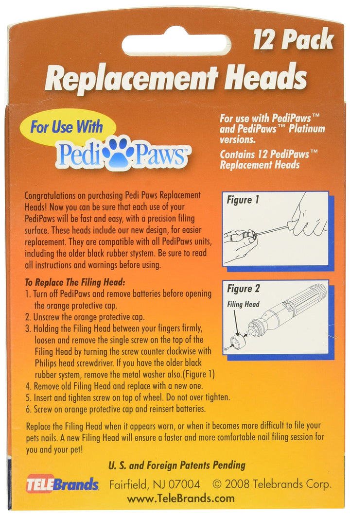 Replacement Filing Heads 12 Replacement Heads- As Seen on TV.