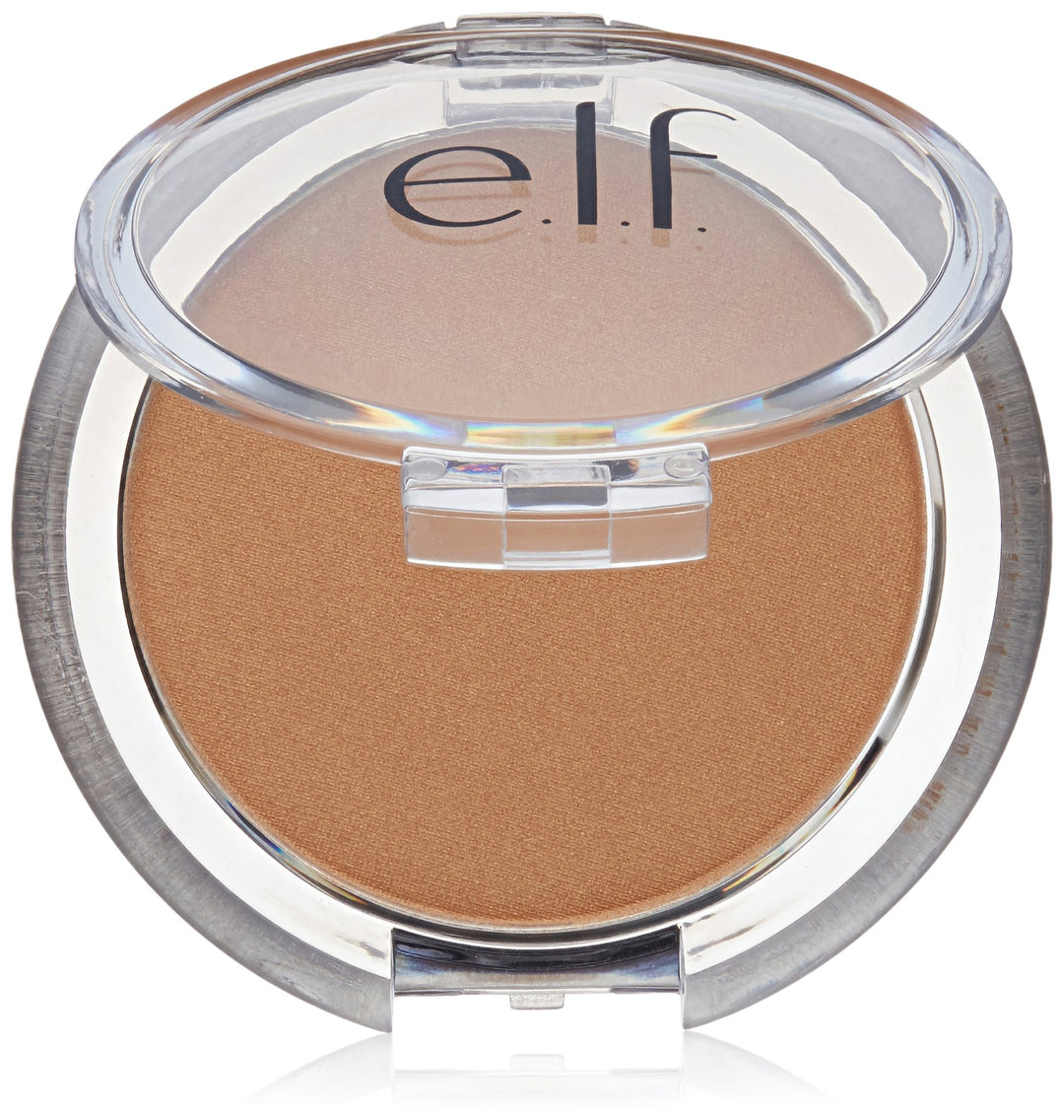 Cosmetics Bronzer Palette, Four Matte and Shimmer Powder Bronzers Create a Sun-Kissed Glow, Deep Bronzer