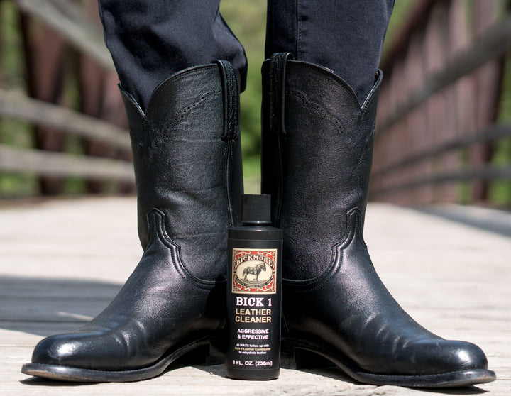 Bick 1 Leather Cleaner 8 oz - Clean Dirt, Oil, Sweat, Salt, and Water Stains from All Colored, White, and Black Leather