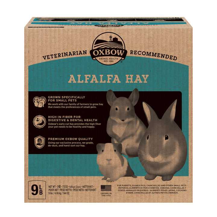 Animal Health Alfalfa Hay, 9-Pound